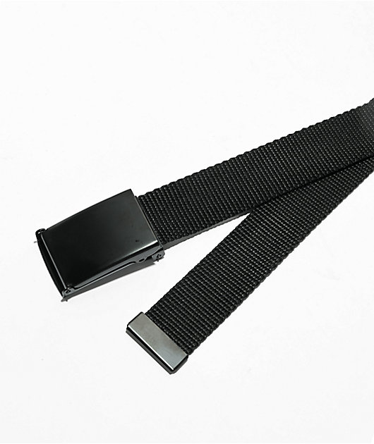 Buckle Down The Black Web Belt