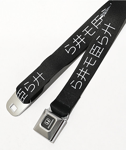 Buckle Down x Honda Sheesh Black Buckle Web Belt
