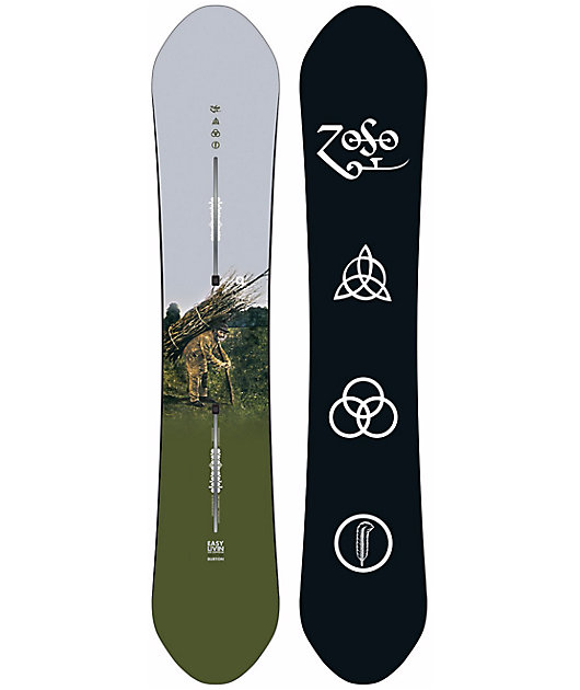 Burton Easy Livin Led Zeppelin 158cm Snowboard Zumiez