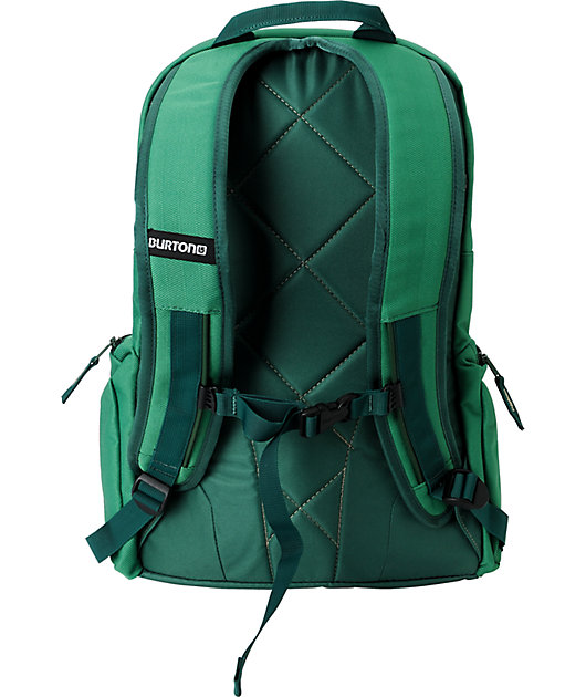 burton backpack green