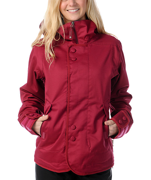 Red Snowboard Jacket Womens Flash Sales 