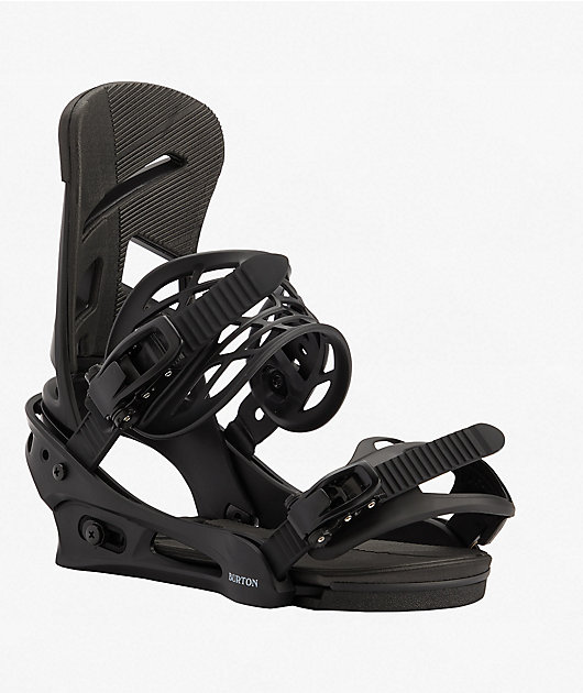 Burton Mission Re:Flex Black Snowboard Bindings 2027
