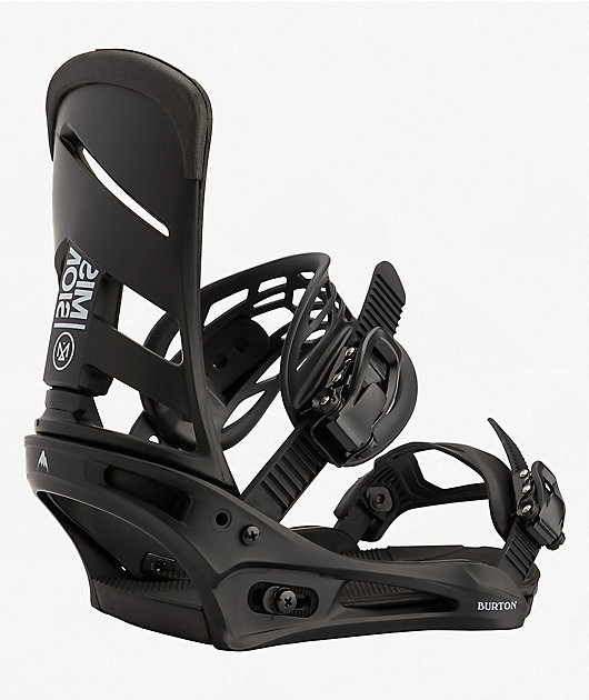 Burton Mission Re:Flex Black Snowboard Bindings 2027