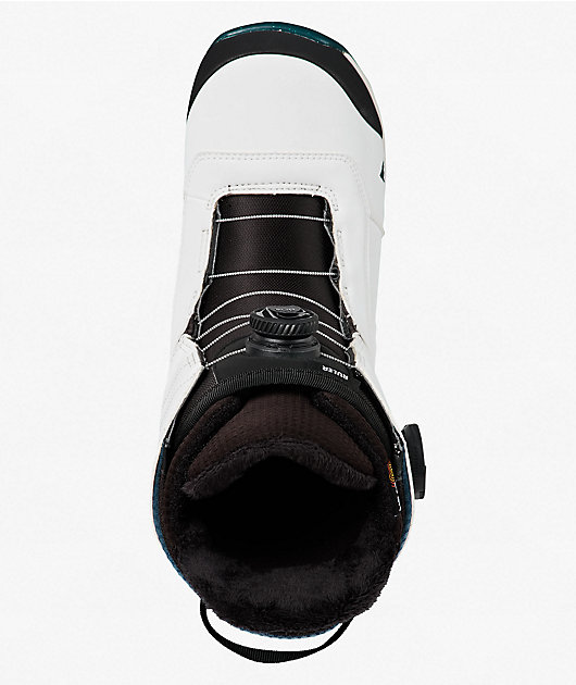 Burton Ruler BOA® White Snowboard Boots 2027 | Zumiez