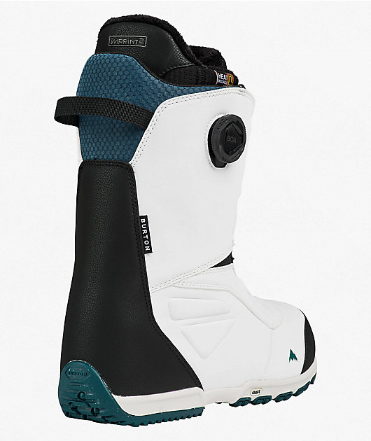 Burton Ruler BOA® White Snowboard Boots 2027 | Zumiez