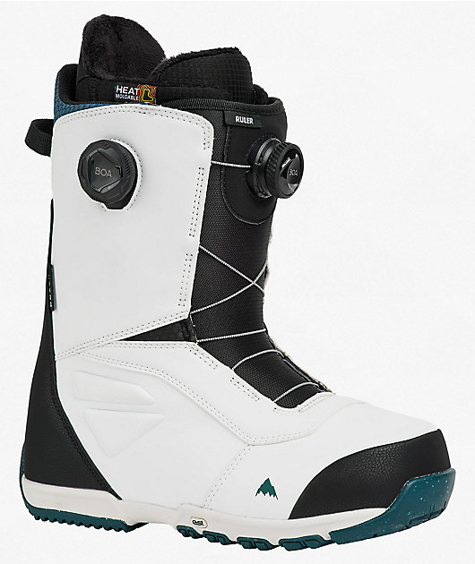 Burton Ruler BOA® White Snowboard Boots 2027 | Zumiez