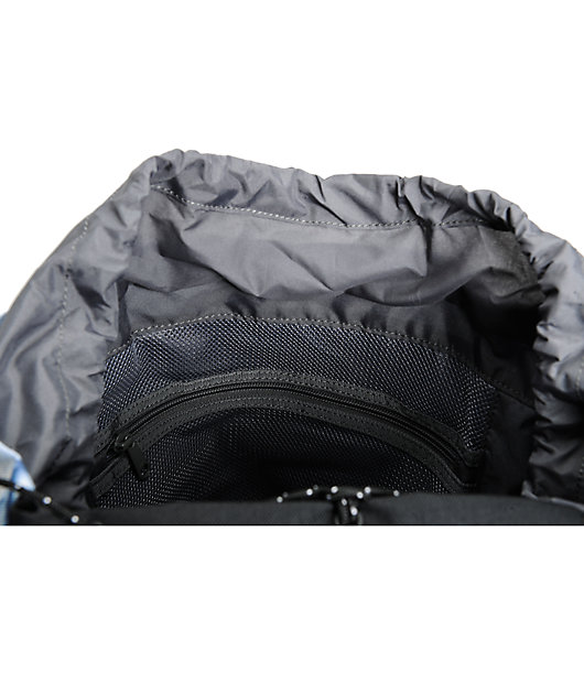 burton black backpack