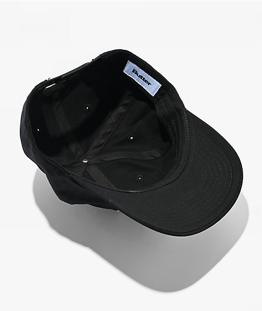 Butter Goods Collegiate Black Snapback Hat