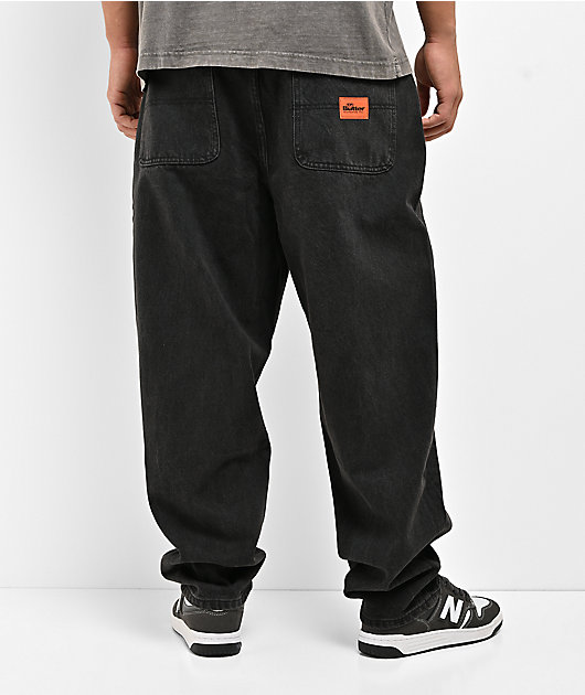 Butter Goods Santosuosso Black Wash Ultra Baggy Jeans