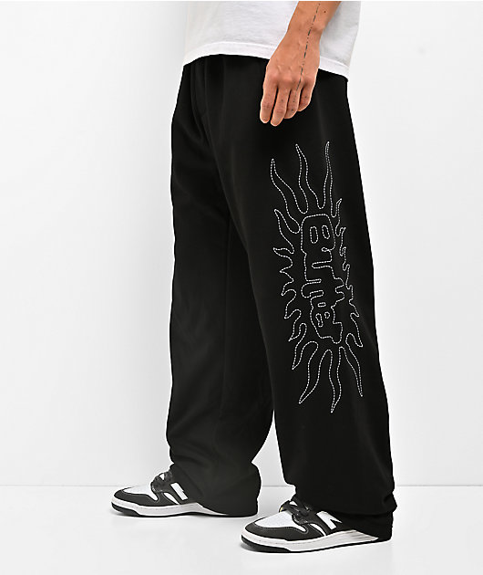 Butter Goods Solar Black Track Pants