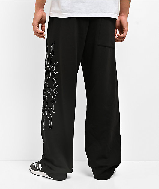 Butter Goods Solar Black Track Pants