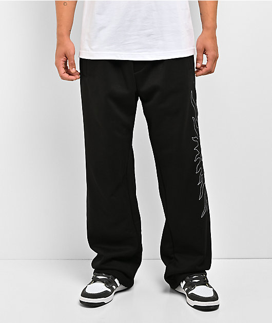 Butter Goods Solar Black Track Pants