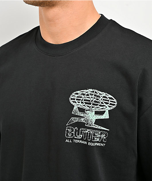 Butter Goods Terrain Black T-Shirt
