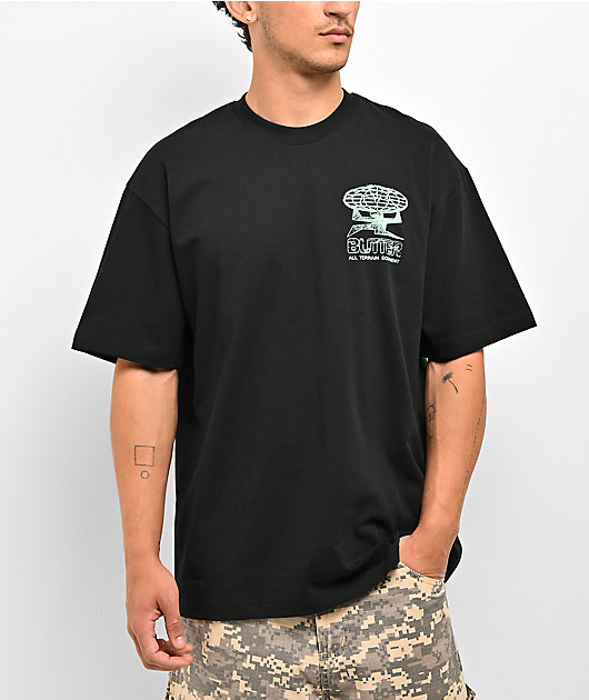 Butter Goods Terrain Black T-Shirt