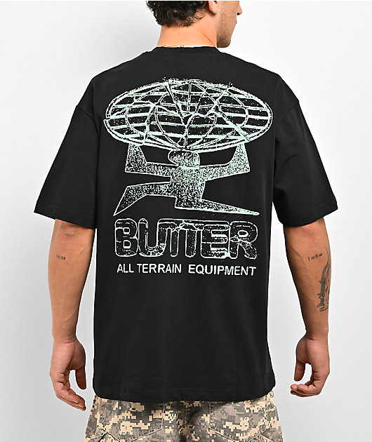 Butter Goods Terrain Black T-Shirt