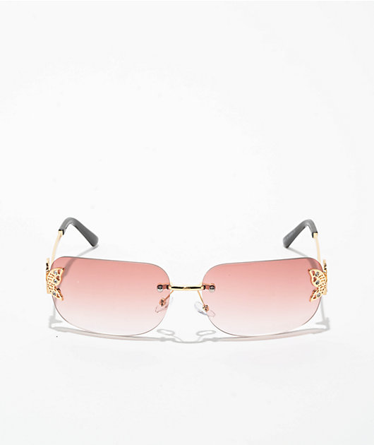 Butterfly Brown Sunglasses