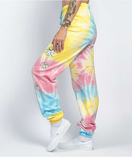 By Samii Ryan All I Want Rainbow Tie Dye Jogger Sweatpants