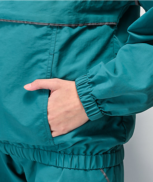 By Samii Ryan Bad Habits Turquoise Anorak Jacket