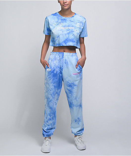 By Samii Ryan Day Dreamer pantalonera con tinte de corbata azul