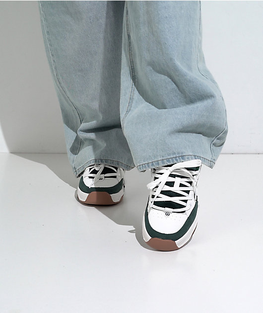 C1RCA CX201R White & Green Skate Shoes video