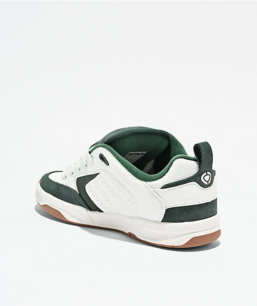 C1RCA CX201R White & Green Skate Shoes
