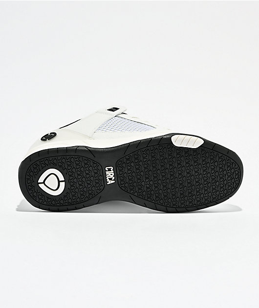 C1RCA CX301 White & Black Skate Shoes
