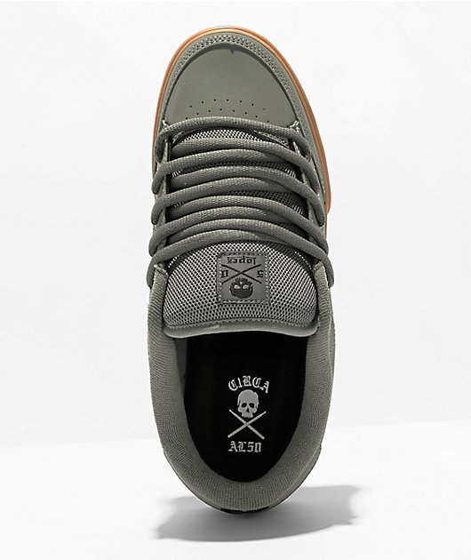 C1RCA Lopez 50 Grey Gum Skate Shoes Zumiez