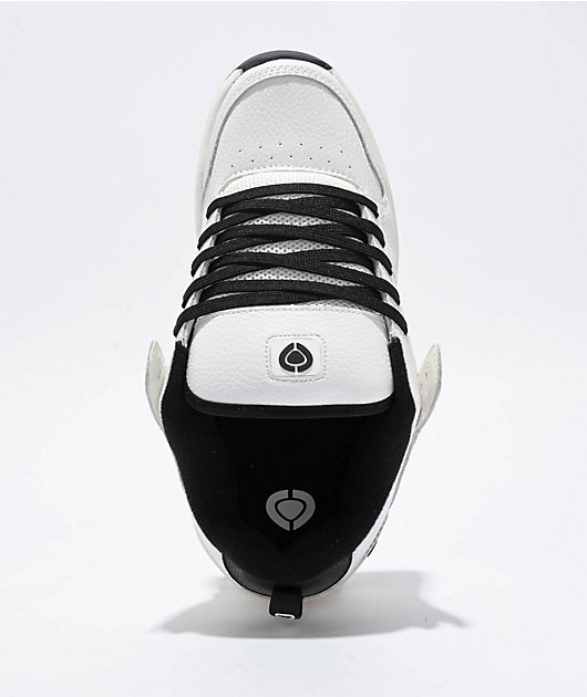 C1rca Tave TT White Black Skate Shoes