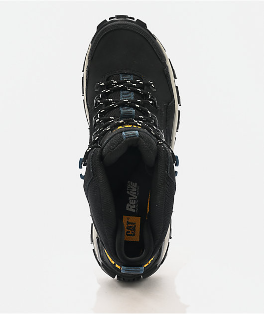 CAT Footwear Invader Mid Vent Composite Toe Black Work Boots