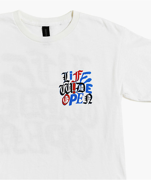 CBoysTV Kids Scrambled White T-Shirt