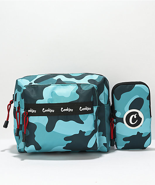 Cookies Noir Smell Proof Shoulder Bag (Mint Camo) 1556A5946 – City