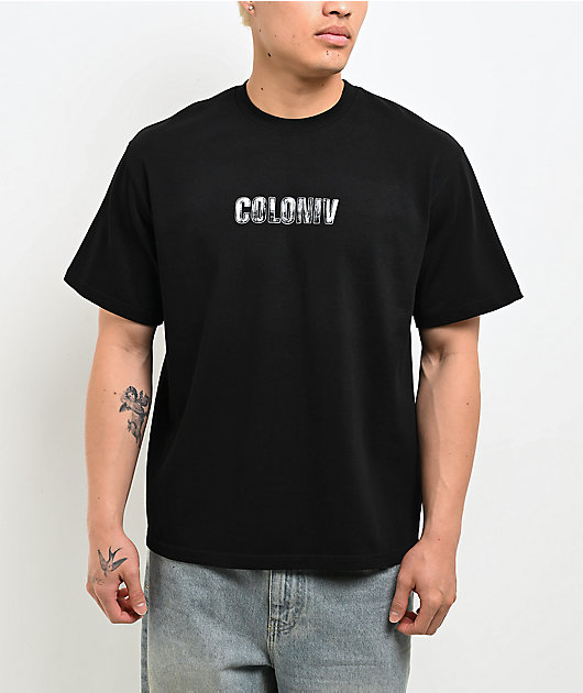COLONIV Orgullo Boricua Black T-Shirt