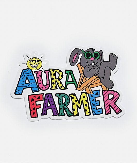 COLORYOURWORLD Aura Farmer Sticker