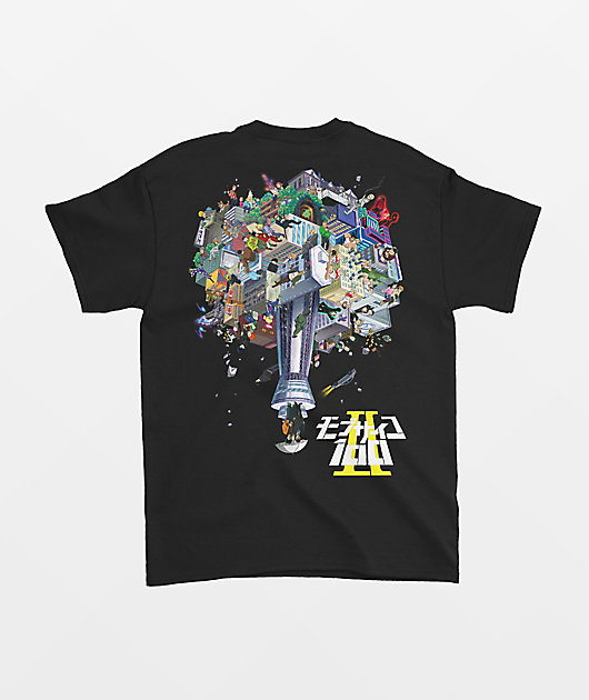 CR Loves by Crunchyroll x Mob Psycho 100 Black T-Shirt