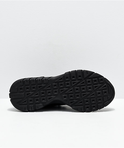 CU4TRO Striker Ben Baller Black Knit Shoes Zumiez