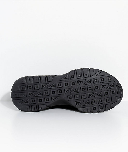 CU4TRO Striker Black Knit Shoes Zumiez