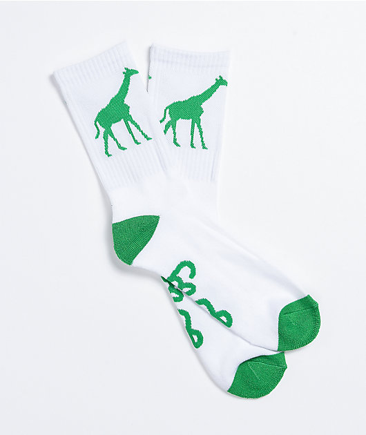 Calcetines blancos Solid Giraffe de LRG