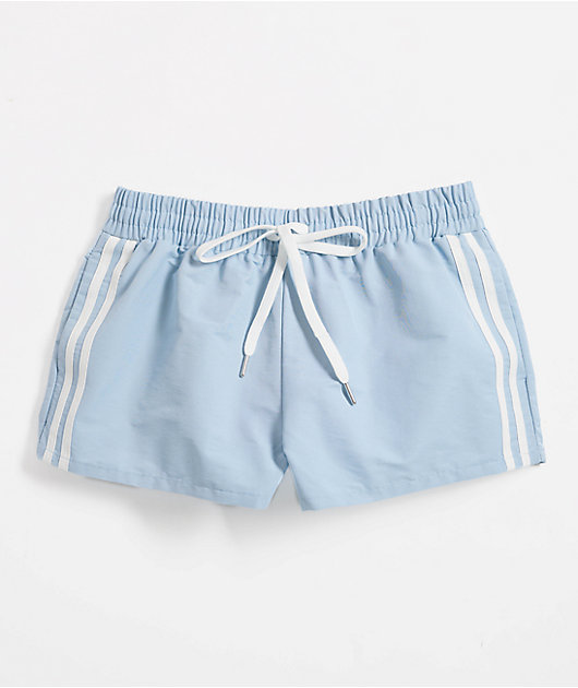 Cali 1850 Light Blue Track Shorts