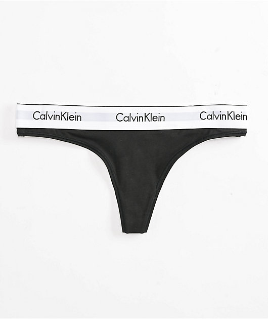 Calvin Klein Core Black Thong Underwear