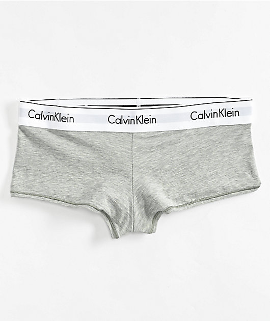 Calvin Klein Modern Cotton Grey Boyshort Underwear