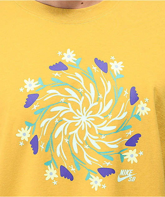 Camiseta Nike SB Wild Flower Gold