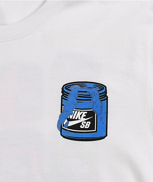 Camiseta blanca Paint Cans de Nike SB
