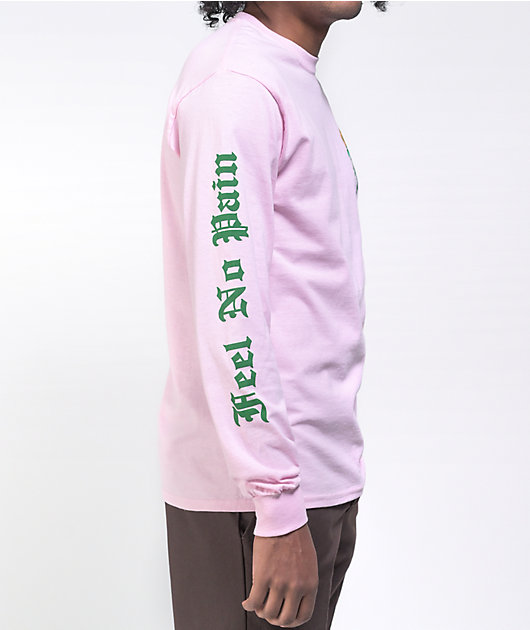 Camiseta de manga larga color rosa Empyre Feel No Pain