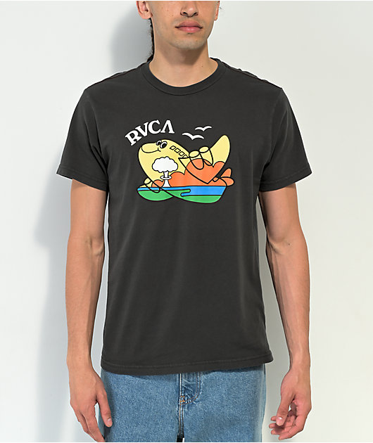 Camiseta gris RVCA Island Hopper