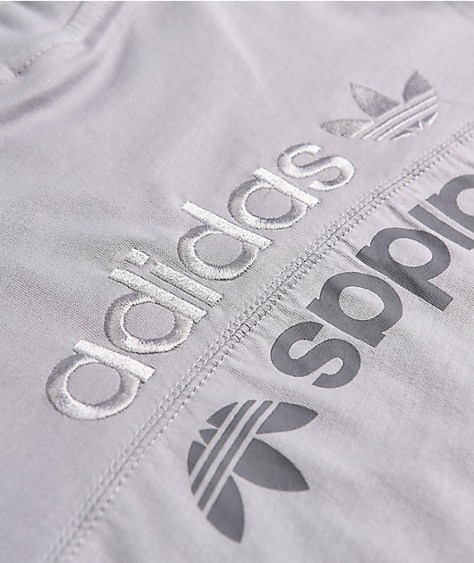 camisa adidas gris