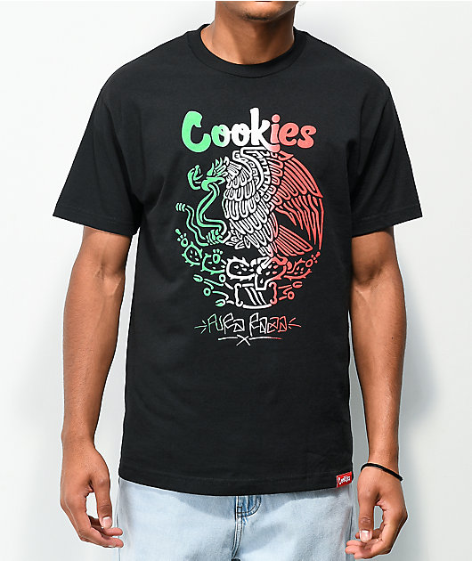 Camiseta negra Cookies La Raza