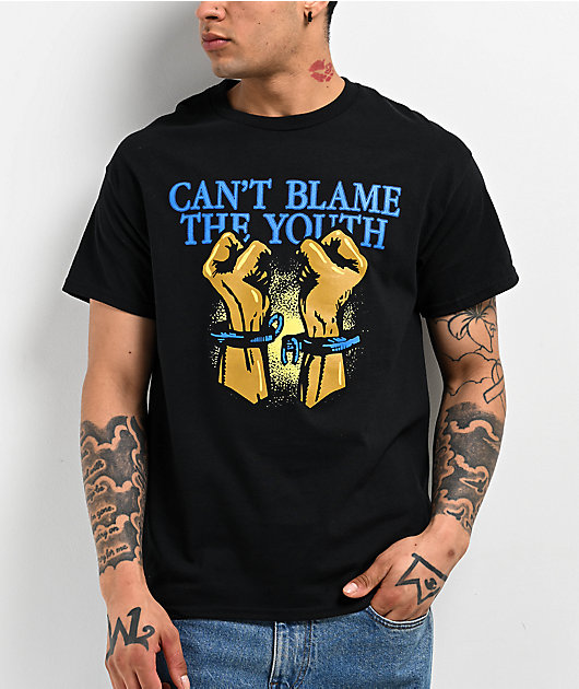 Can't Blame The Youth Break Black T-Shirt