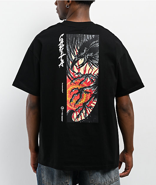Capita Kazu Black T-Shirt | Zumiez