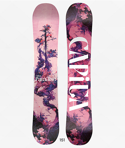CAPITA キャピタ PARADISE 145cm & UNION Capita Women's Paradise Snowboard 2025 | Zumiez