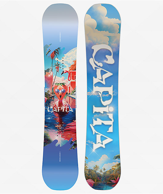 新品CAPiTA スペース メタル ファンタジー 水母 16-17 143cm Capita Women's Space Metal Fantasy Snowboard 2026 | Zumiez